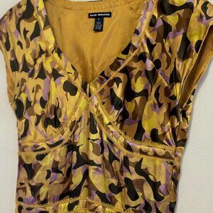 Beautiful Club Monaco Satin midi dress size 10